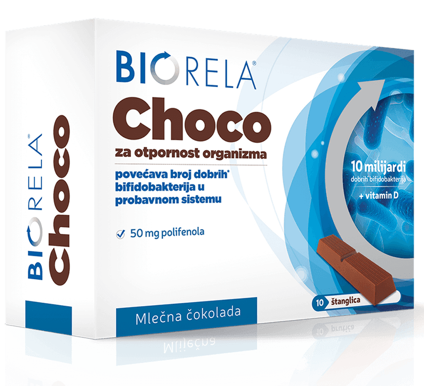 Biorela® Choco шоколадные батончики