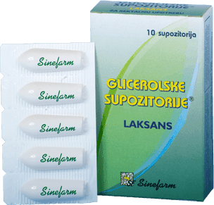 Glicerolske supozitorije