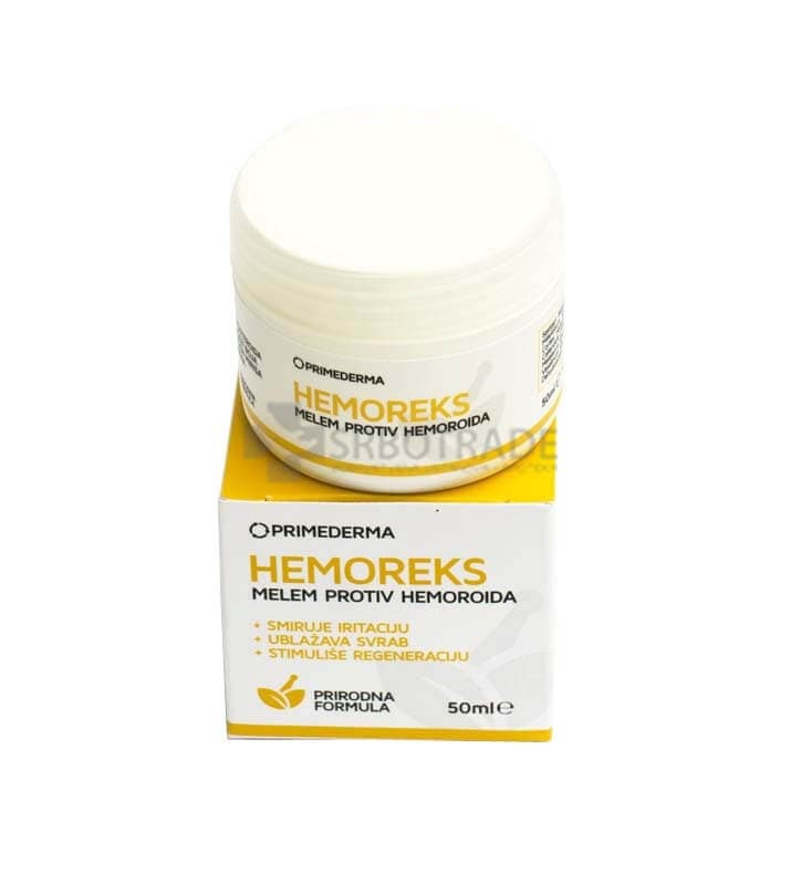Hemorex ointment against hemorrhoids