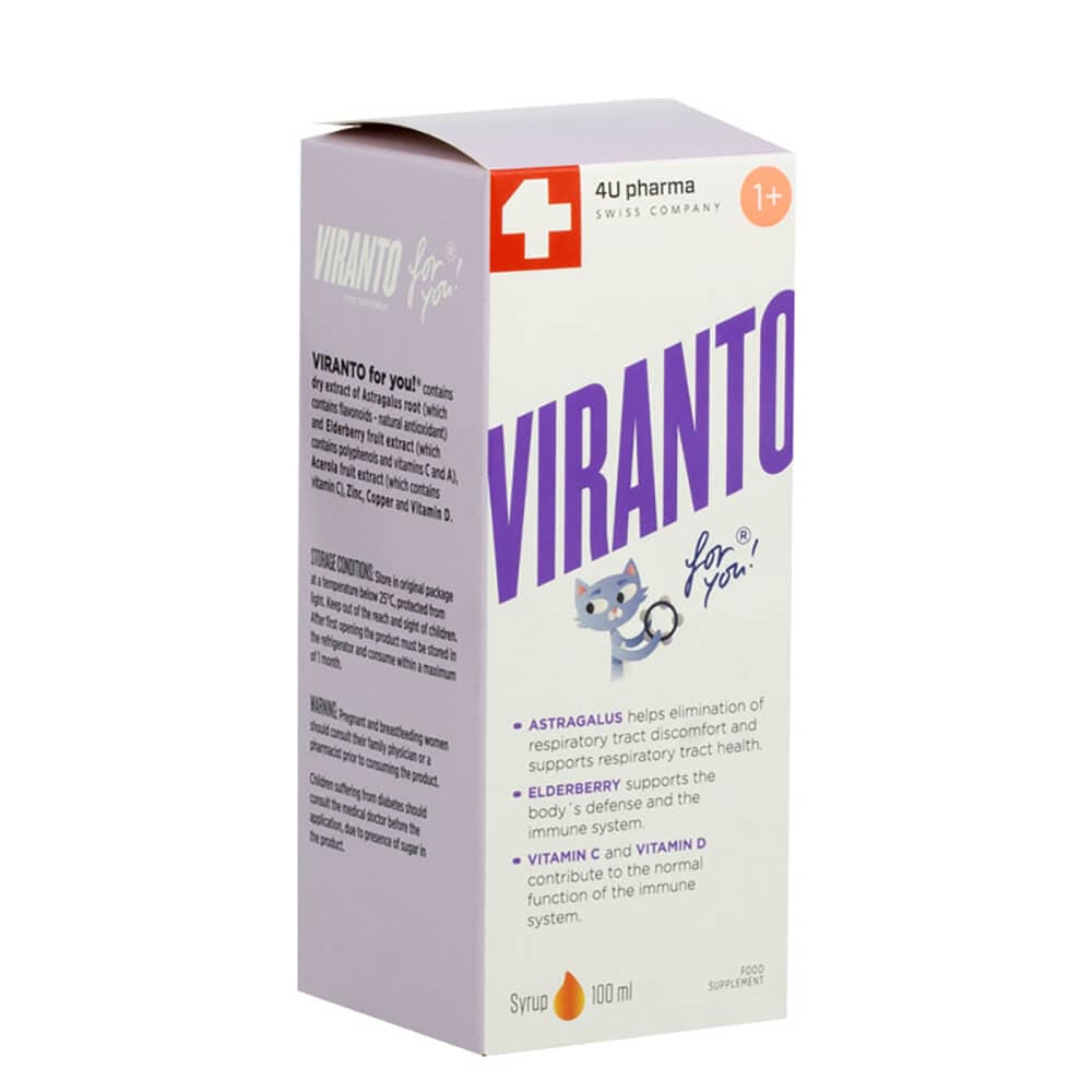 Viranto For You 1+ sirup
