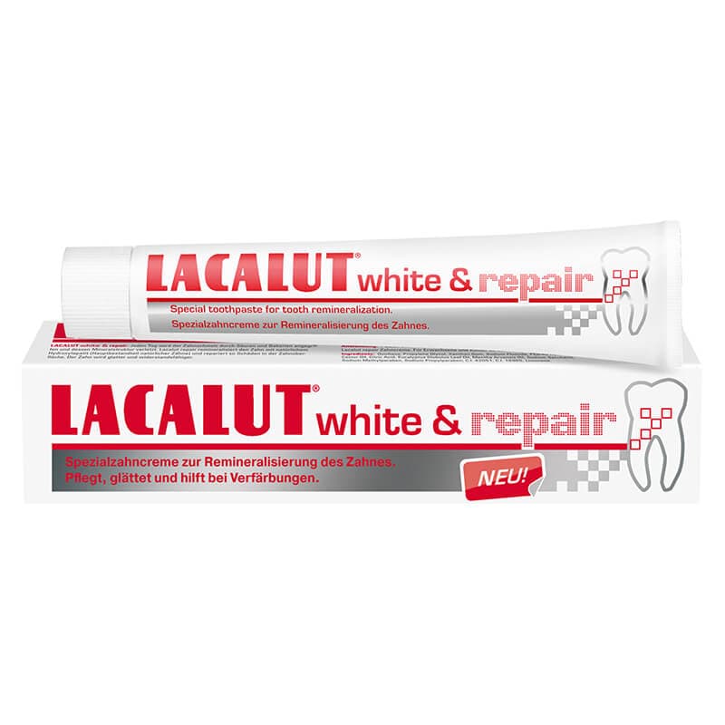 Lacalut White & Repair зубная паста