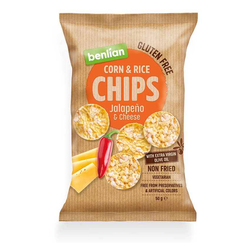 Benlian chips jalapeno & cheese