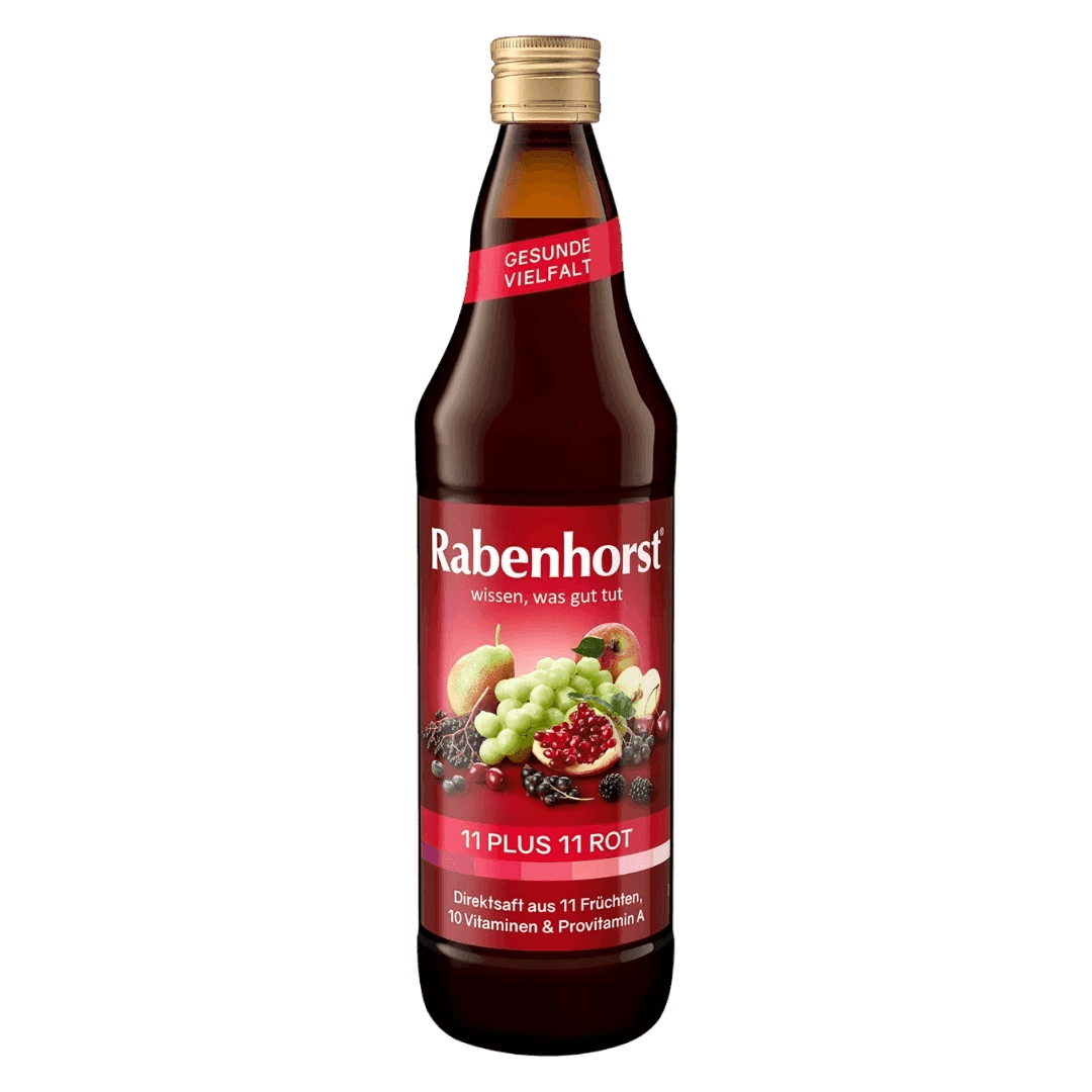 Rabenhorst multivitaminski sok 11+11 crveni