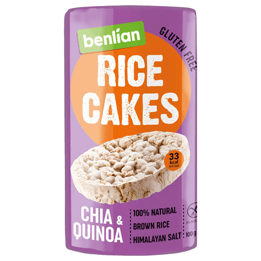 Benlian Rice Cakes - čia i kinoa