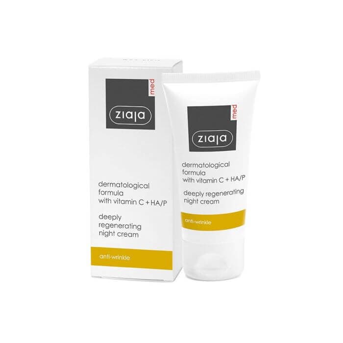 Ziaja medicinska duboko regenerišuća noćna krema protiv bora