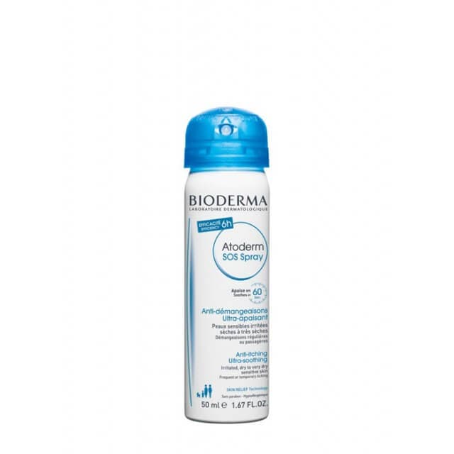 Bioderma Atoderm SOS spray - umirujući sprej protiv svraba za suvu i osetljivu kožu