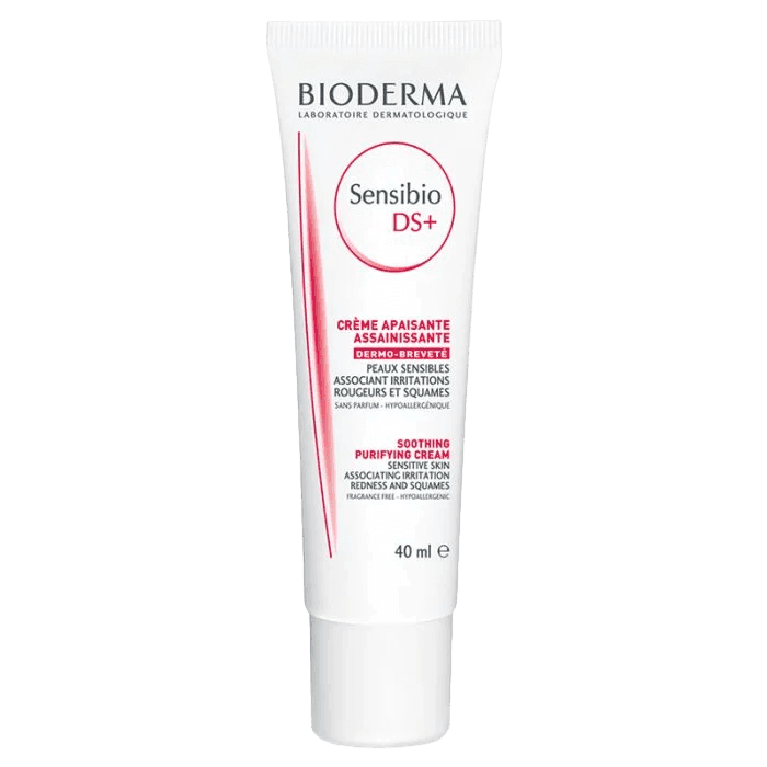 Bioderma Sensibio DS+ - soothing purifying cream for flakey skin