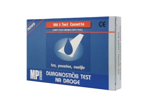Doa-5 test on 5 types of drugs