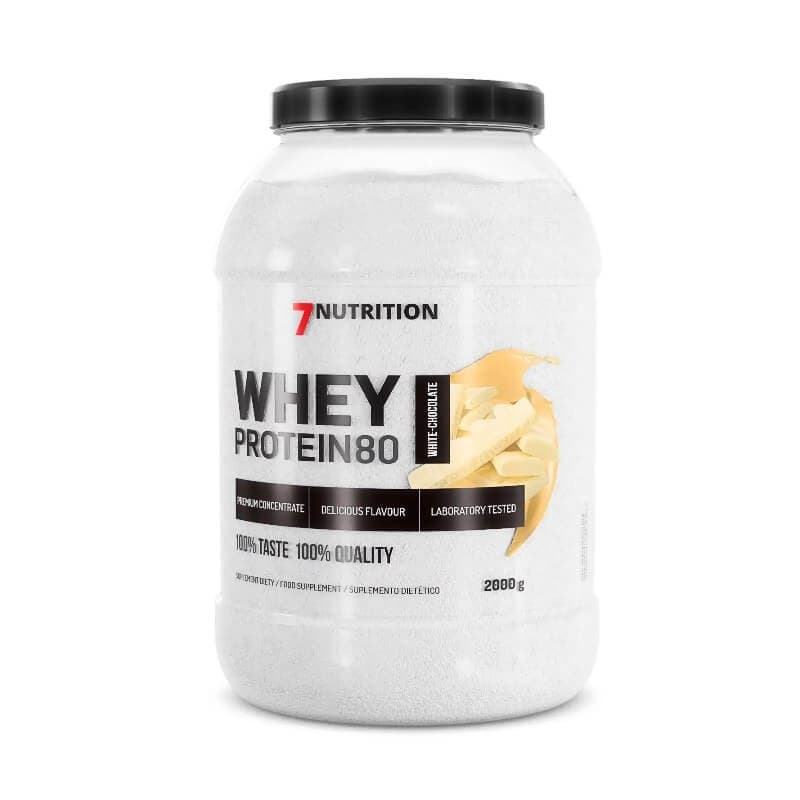 7Nutrition Whey Protein 80 white chocolate