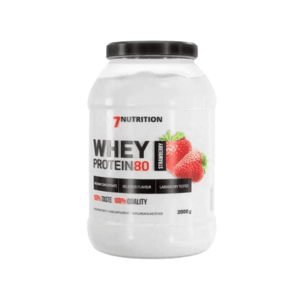 7Nutrition Whey Protein 80 клубника
