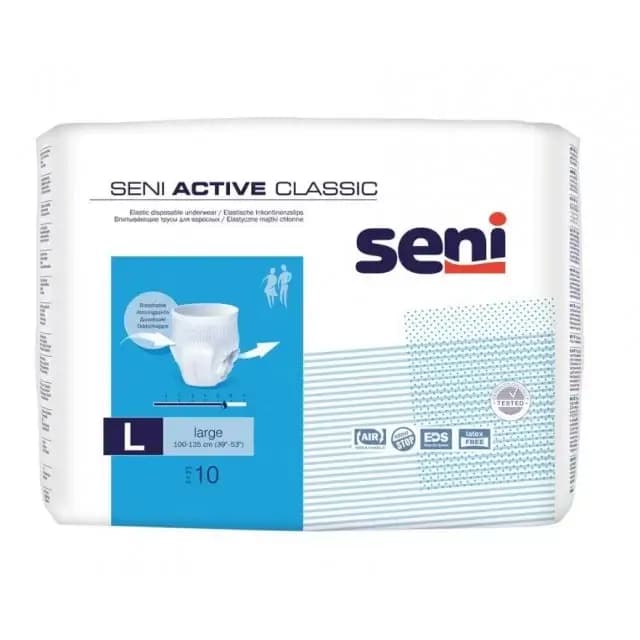 Seni Active Classic Large diaper panties - over 70 kg