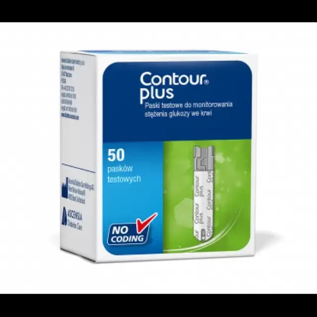 Contour plus test strips