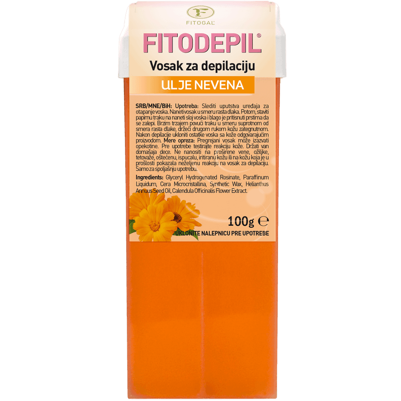 Fitodepil vosak za depilaciju - ulje nevena