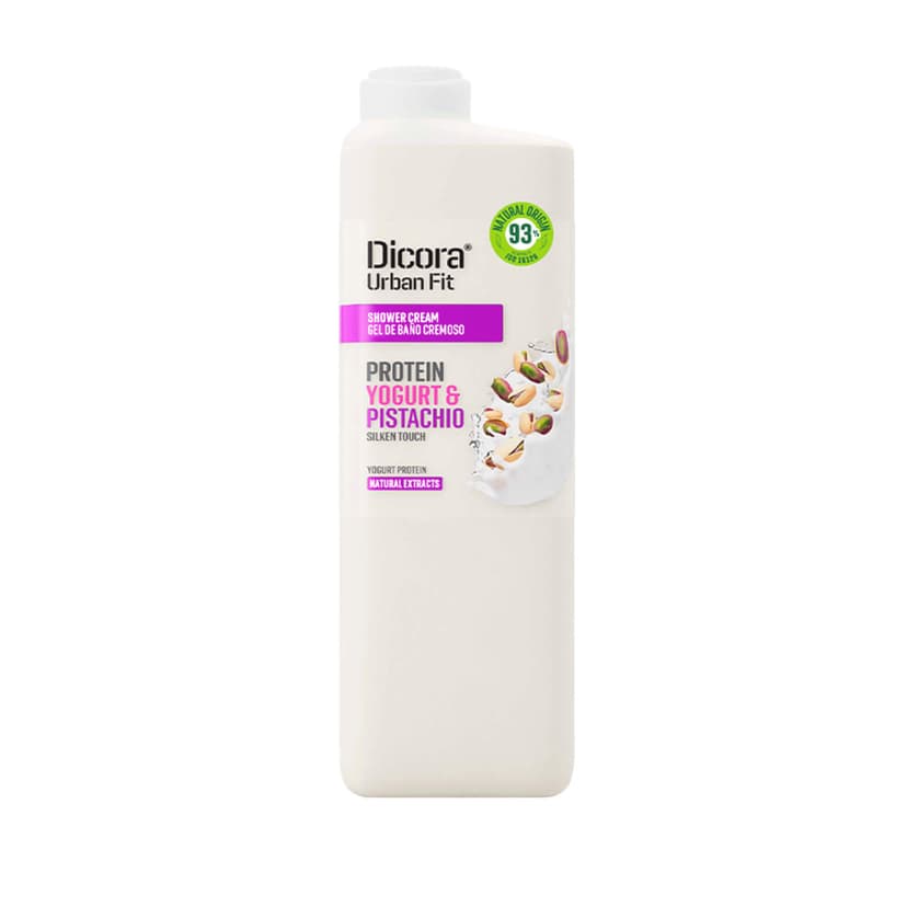 Dicora Urban Fit протеиновый гель для душа, йогурт и фисташки