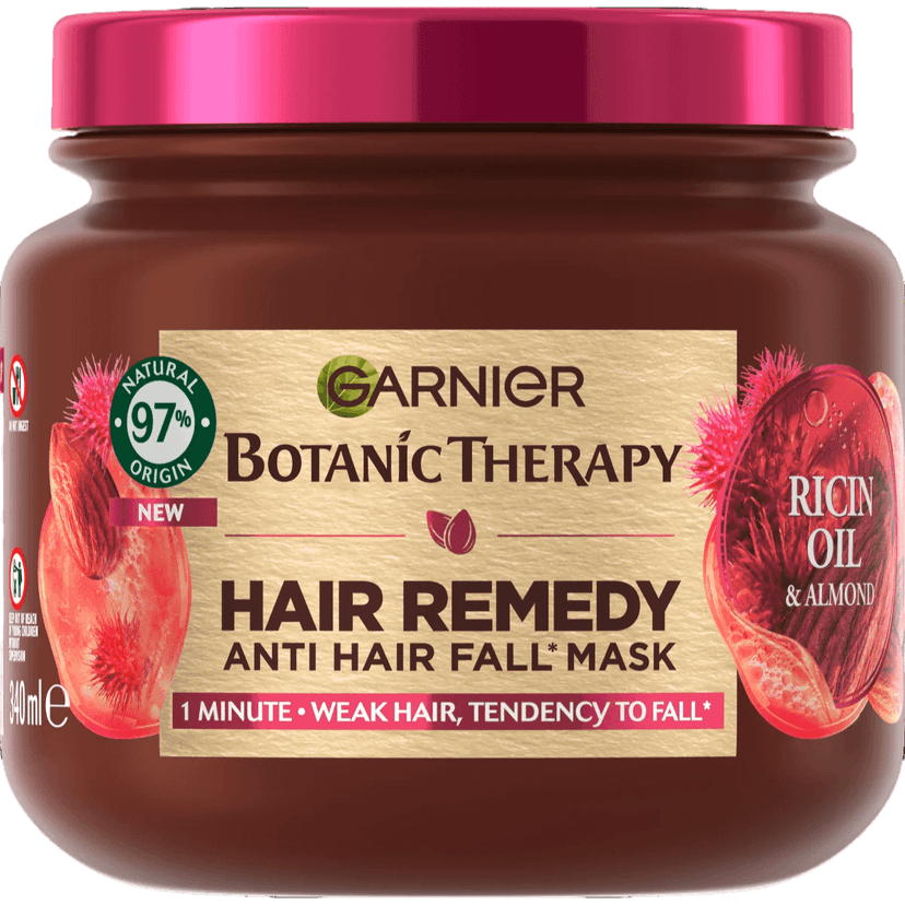 Garnier Botanic Therapy маска для волос с касторовым маслом и миндалем