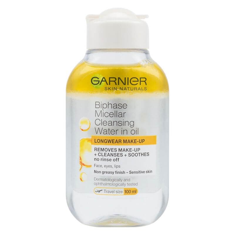 Garnier Skin Naturals двухфазная мицеллярная вода для очищения лица