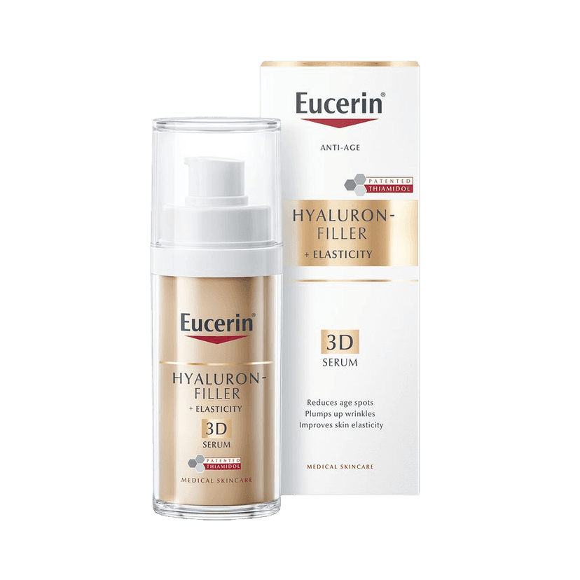 Eucerin Hyaluron filler+ elasticity 3d сыворотка 