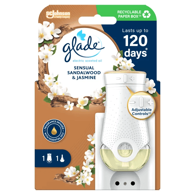Glade elektrik baza - sandalovina i jasmin