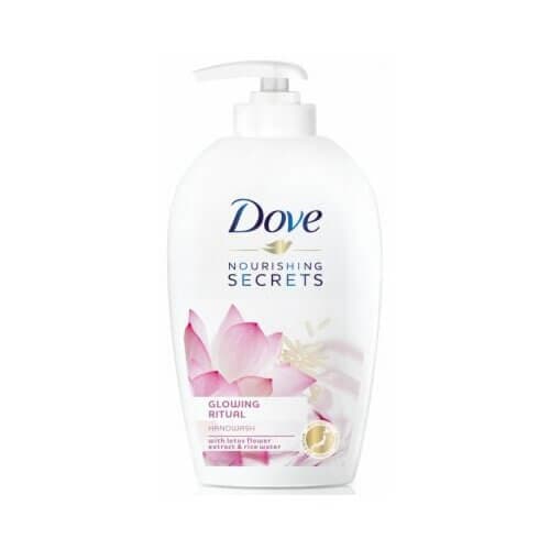 Dove Glowing Ritual Nourishing tečni sapun - pirinač i beli lotos