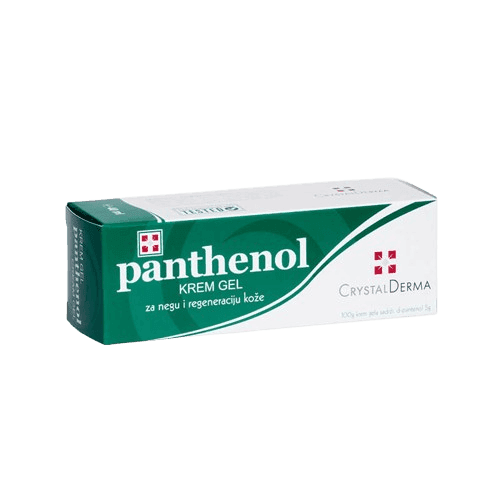 Panthenol cream gel