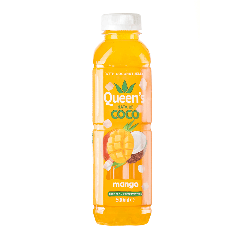 Queen's Nata de Coco Mango sok