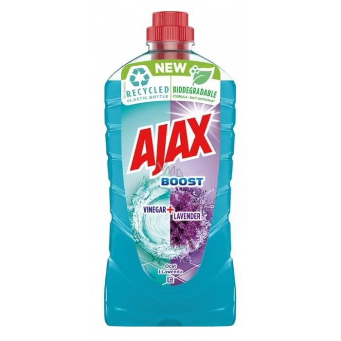 Ajax Boost Sirće i lavanda sredstvo za čišćenje podova 
