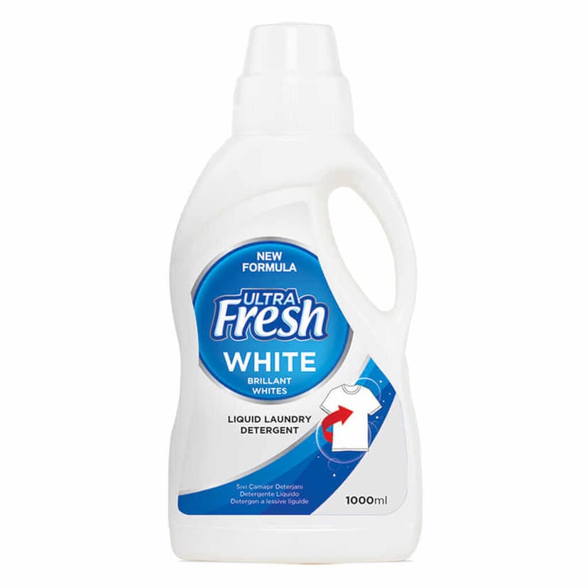 Ultra Fresh White Colors жидкое моющее средство белого цвета