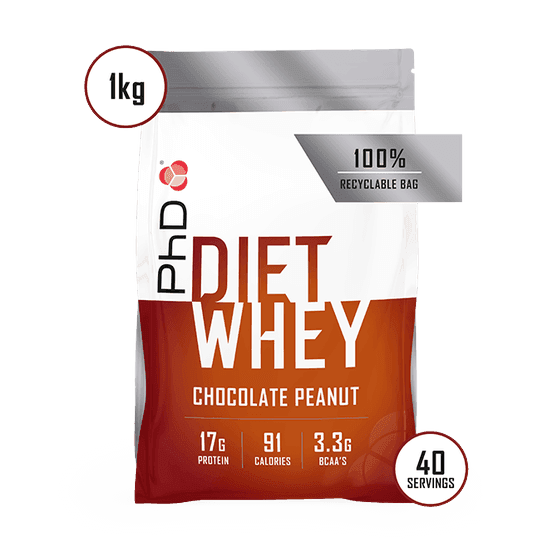 PhD Diet Whey protein - čokolada kikiriki 