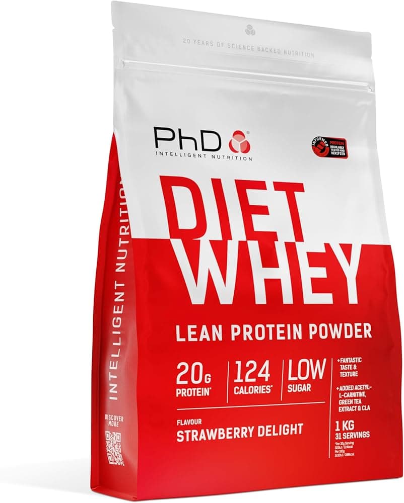 PhD Diet Whey protein - jagoda