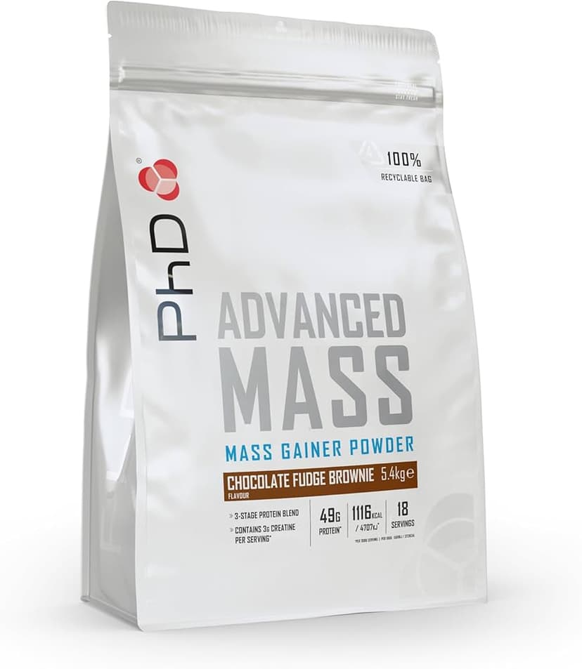 PHD Advanced mass Gainer Chocolate Fudge Brownie