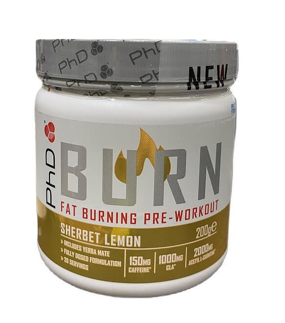 Phd Fat Burning pre-workout Šerbet Limun