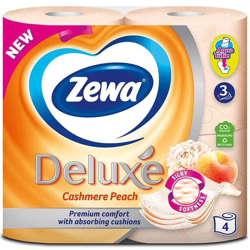 Zewa Deluxe Peach toalet papir