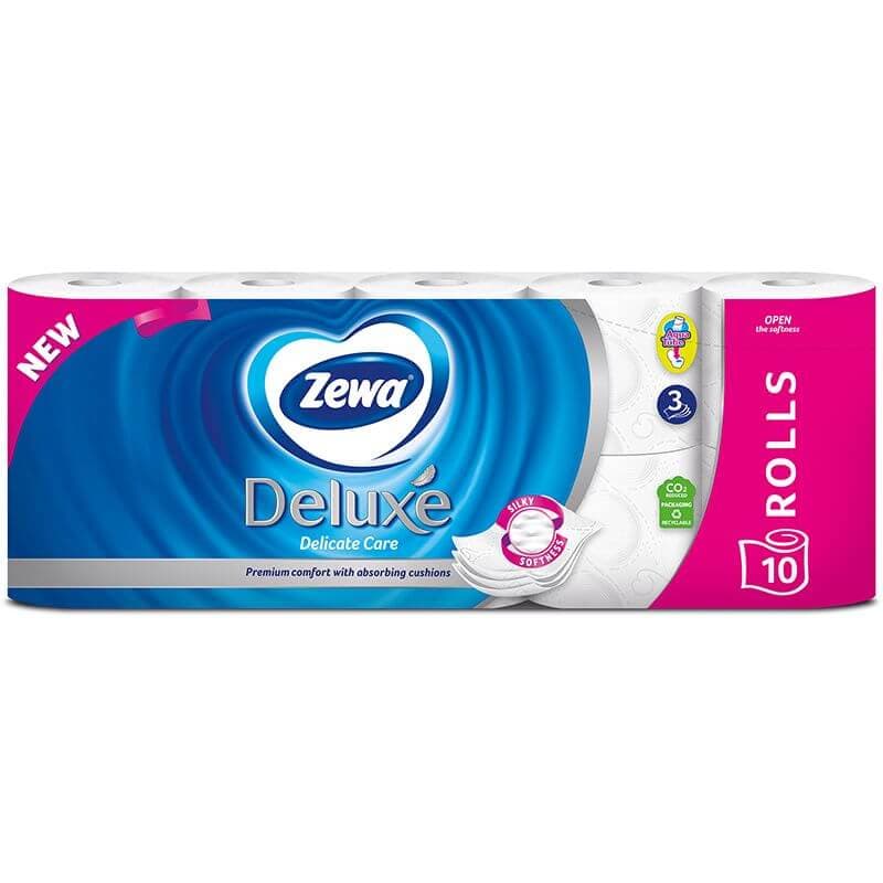 Zewa Deluxe Delicate Care White toalet papir
