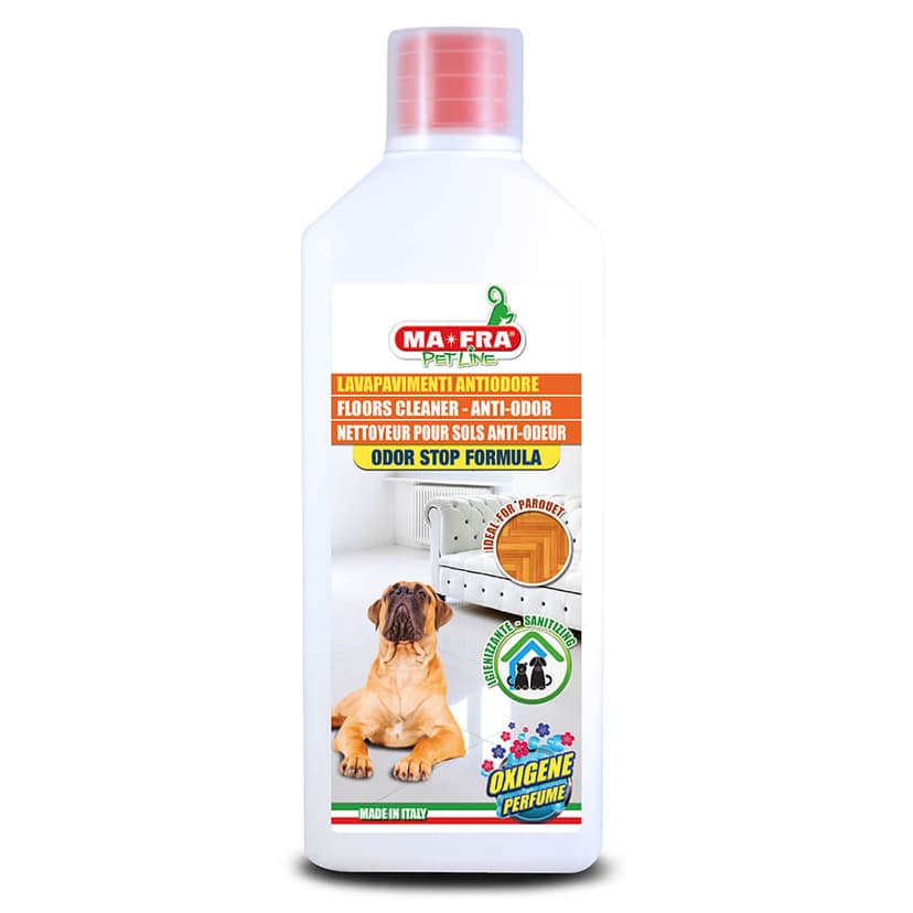 Средство для чистения пола-против неприятных запахов домашних животных oxi