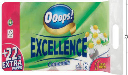 Toaletni papir troslojni-kamilica