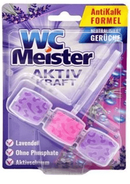WC Meister чистящий блок для туалета с лавандой