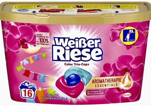 Weisser Riese Капсулы для стирки ароматерапия-орхидея и масло макадамии