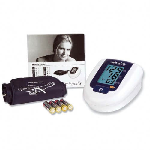 Microlife Digital Blood Pressure Monitor BP3 AG1 Free Adapter+Thermometer