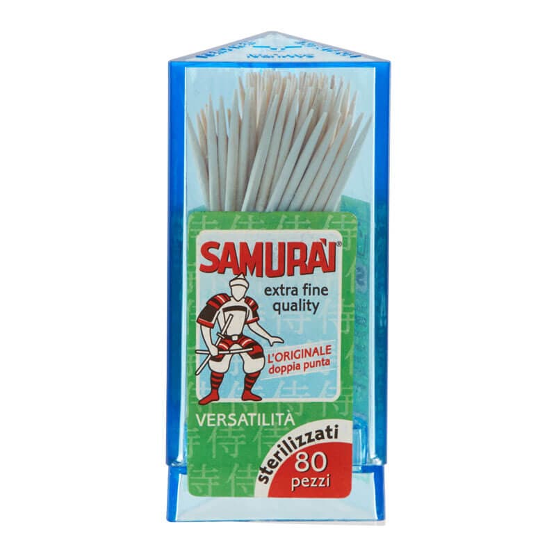 Samurai dvostrano zašiljene čačkalice od breze