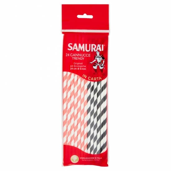 Бумажные трубочки samurai 24 trendy, 100% бумага