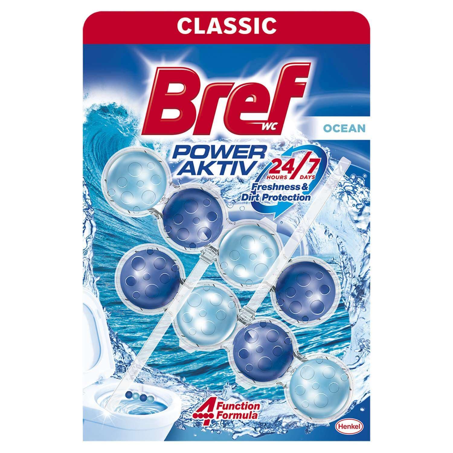 Bref Power Aktiv 2/1 Освежитель для унитаза Океан