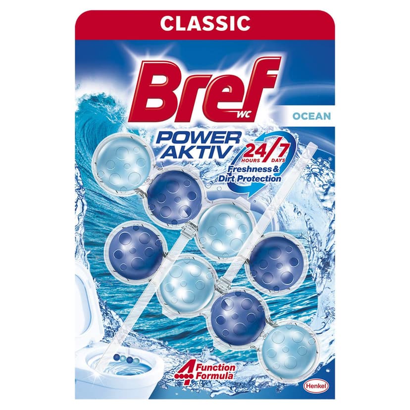 Bref Power Aktiv 2/1 Освежитель для унитаза Океан