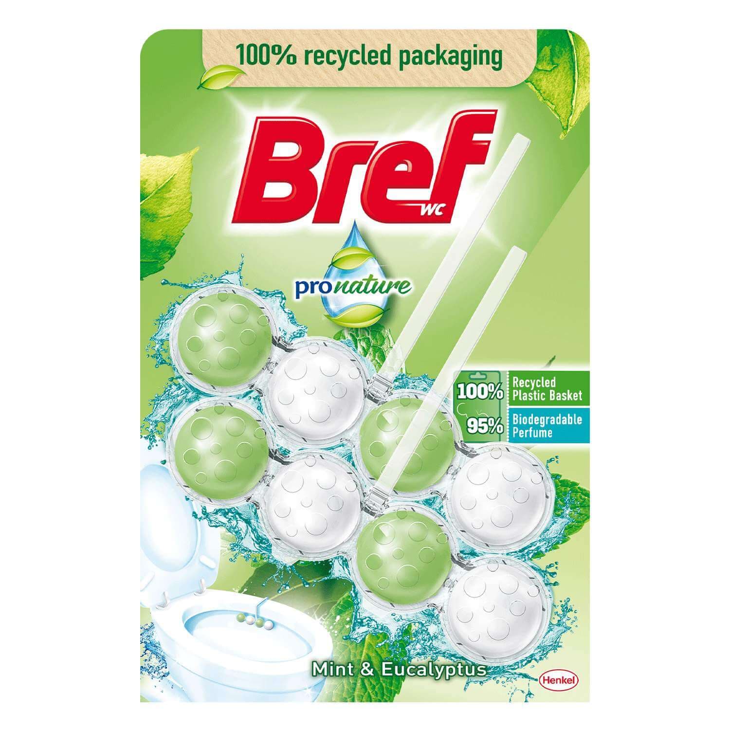 Bref ProNature 2/1 osveživač (kuglice) menta & eukaliptus