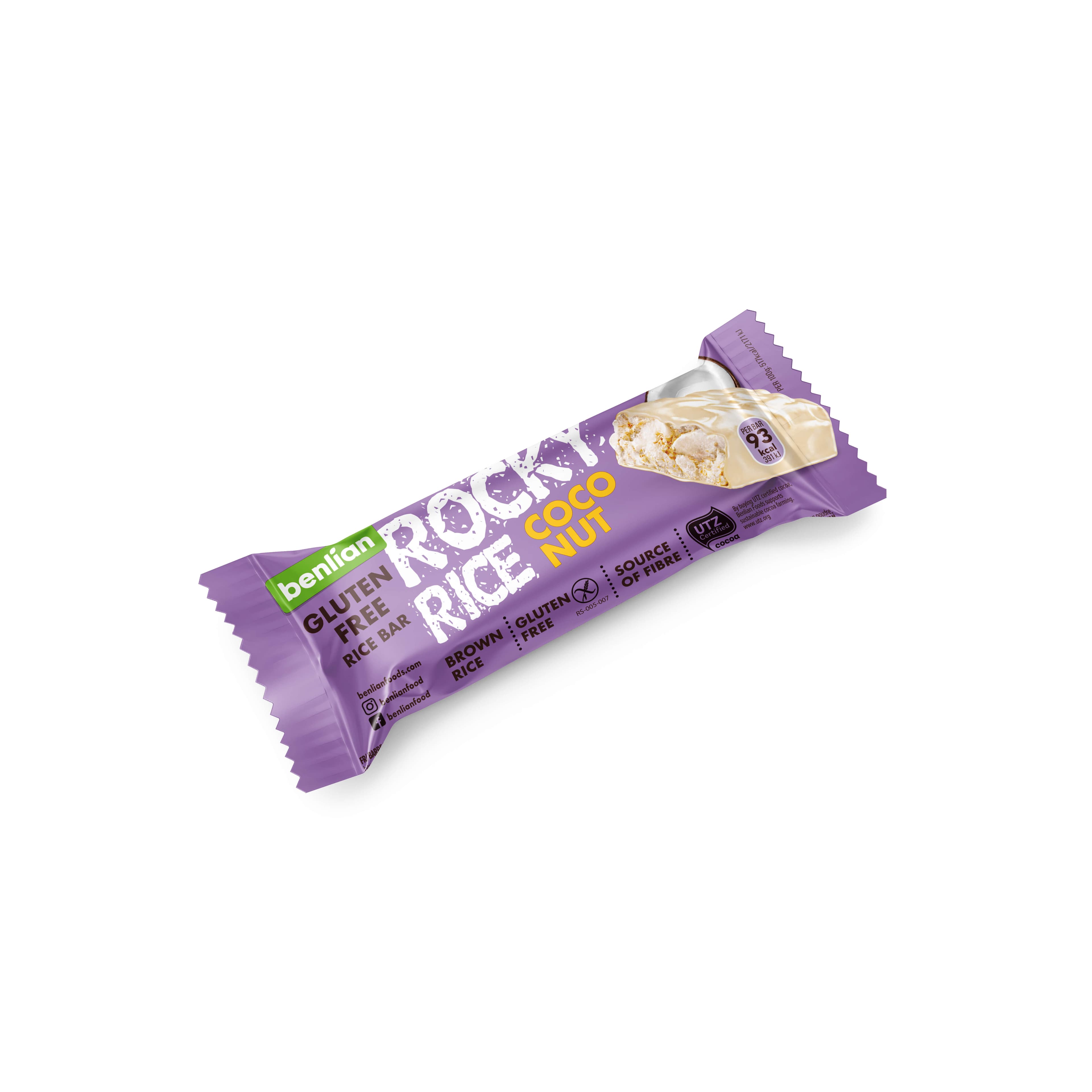 Benlian Rocky Rice Coconut - pirinčana štanglica sa kokosom