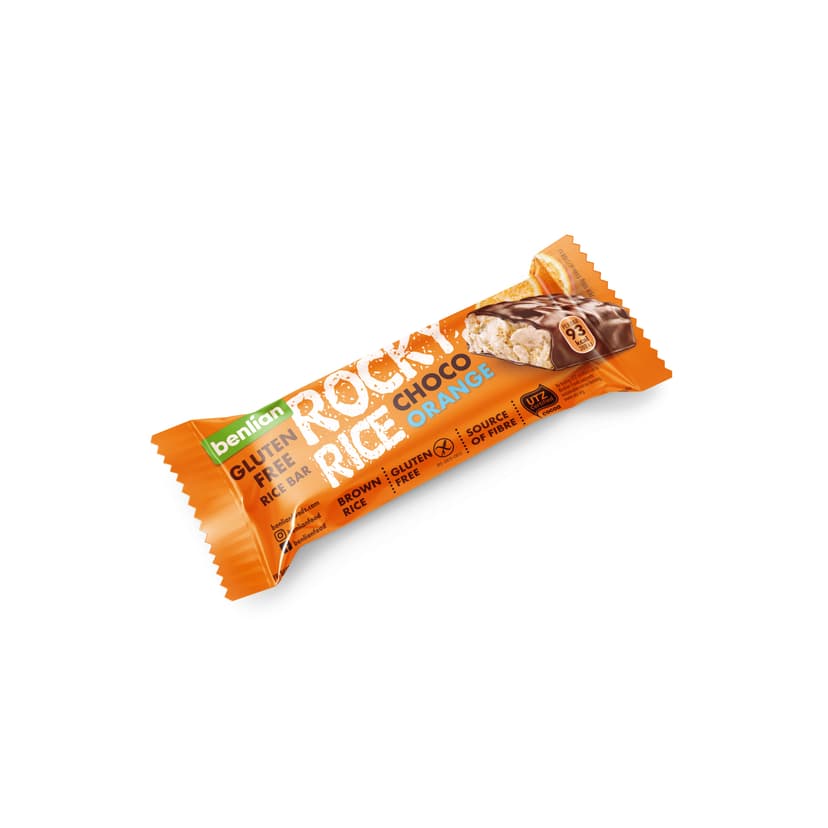 Benlian Rocky Rice Choco Orange rice bar