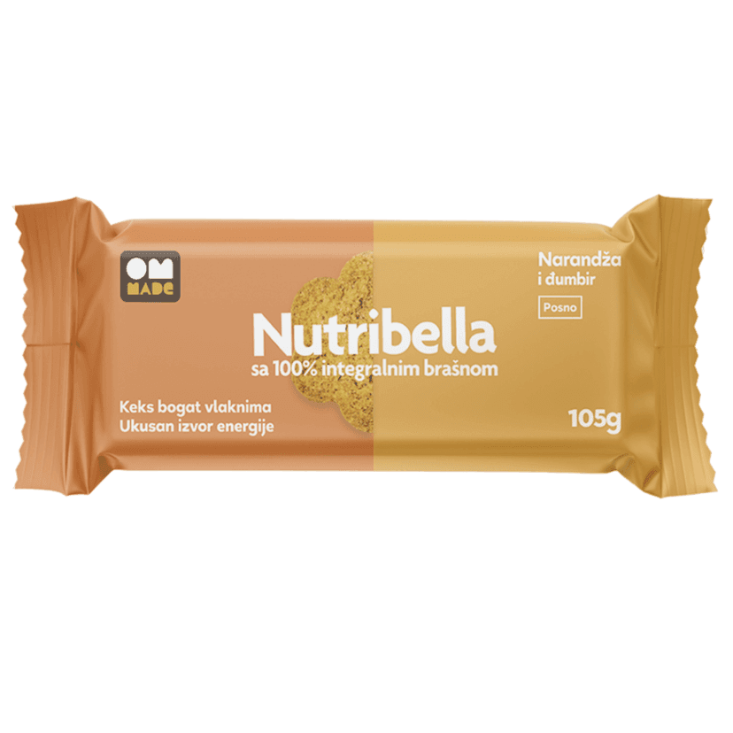Nutribella orange and ginger biscuits