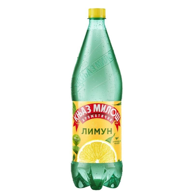 Knjaz Miloš mineralna gazirana voda - Limun
