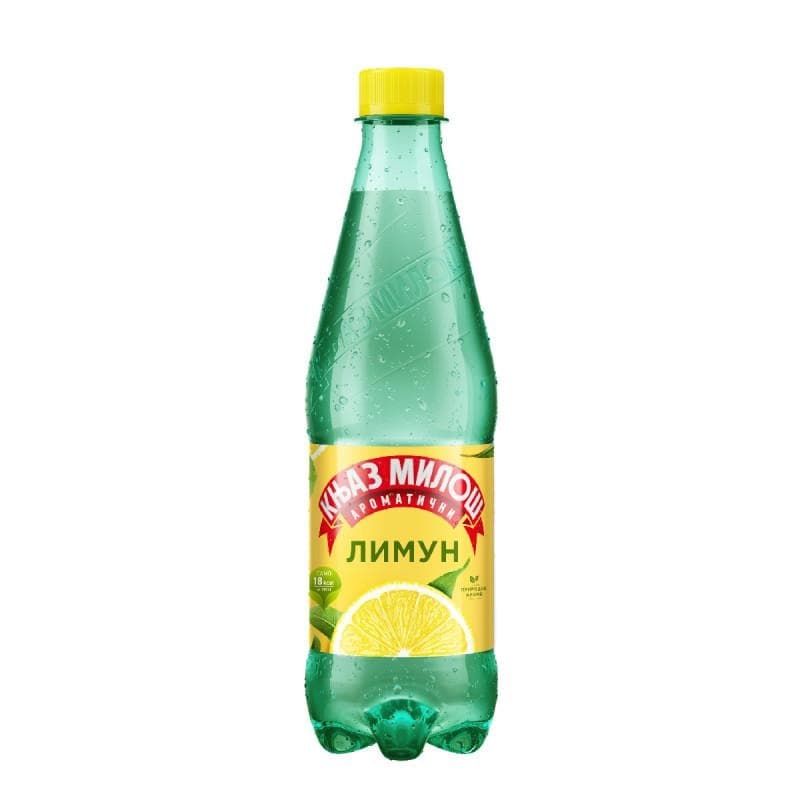 Knjaz Miloš mineralna gazirana voda - Limun