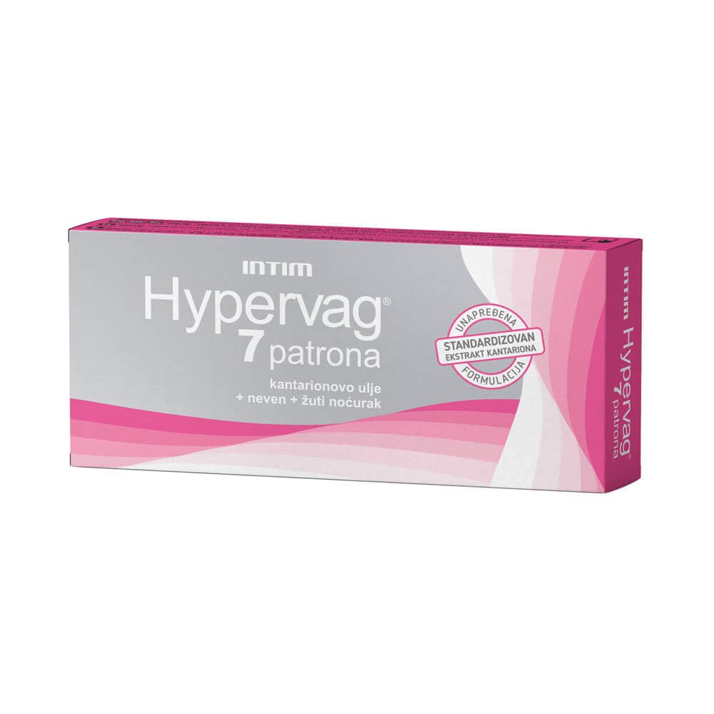 Hypervag vaginal tablets with St. John's wort oil