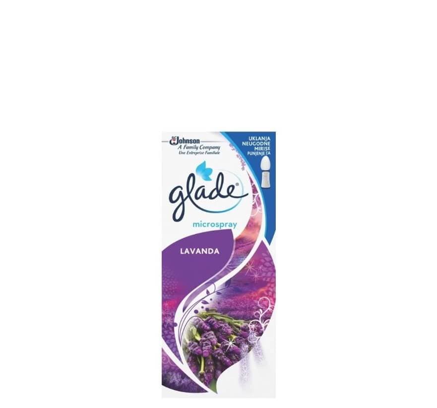 Glade заправка микроспрея - лаванда